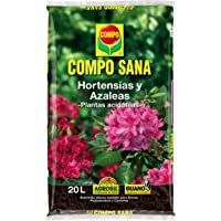 Compo Sana 8 semanas de abono para Azaleas- ericas- Camelias y hortensias- Substrato de Cultivo- 20 L